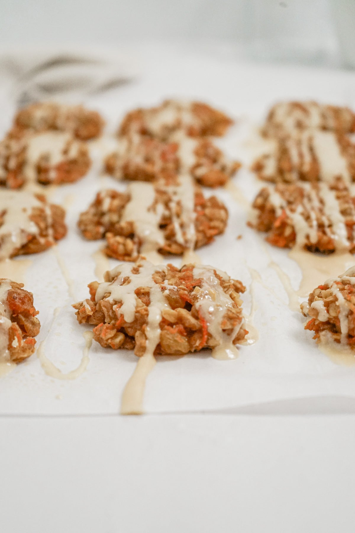 Carrot Cake Breakfast Cookies