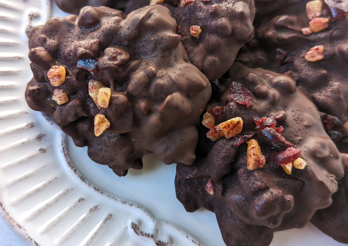 Dark Chocolate SuperBeets Clusters (MIND Diet Recipe)