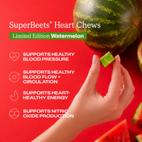 SuperBeets® Watermelon Heart Chews