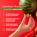 SuperBeets® Watermelon Heart Chews