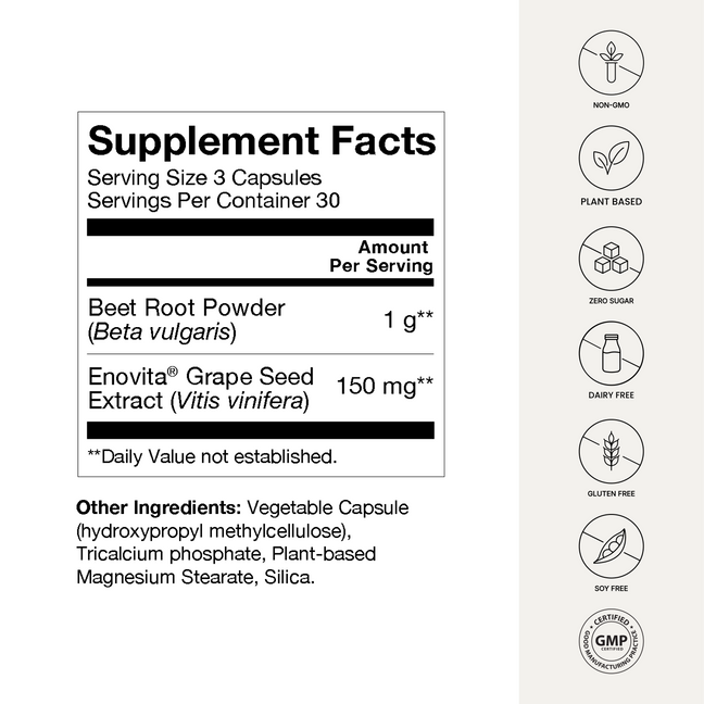 SuperBeets BeetRoot Capsules