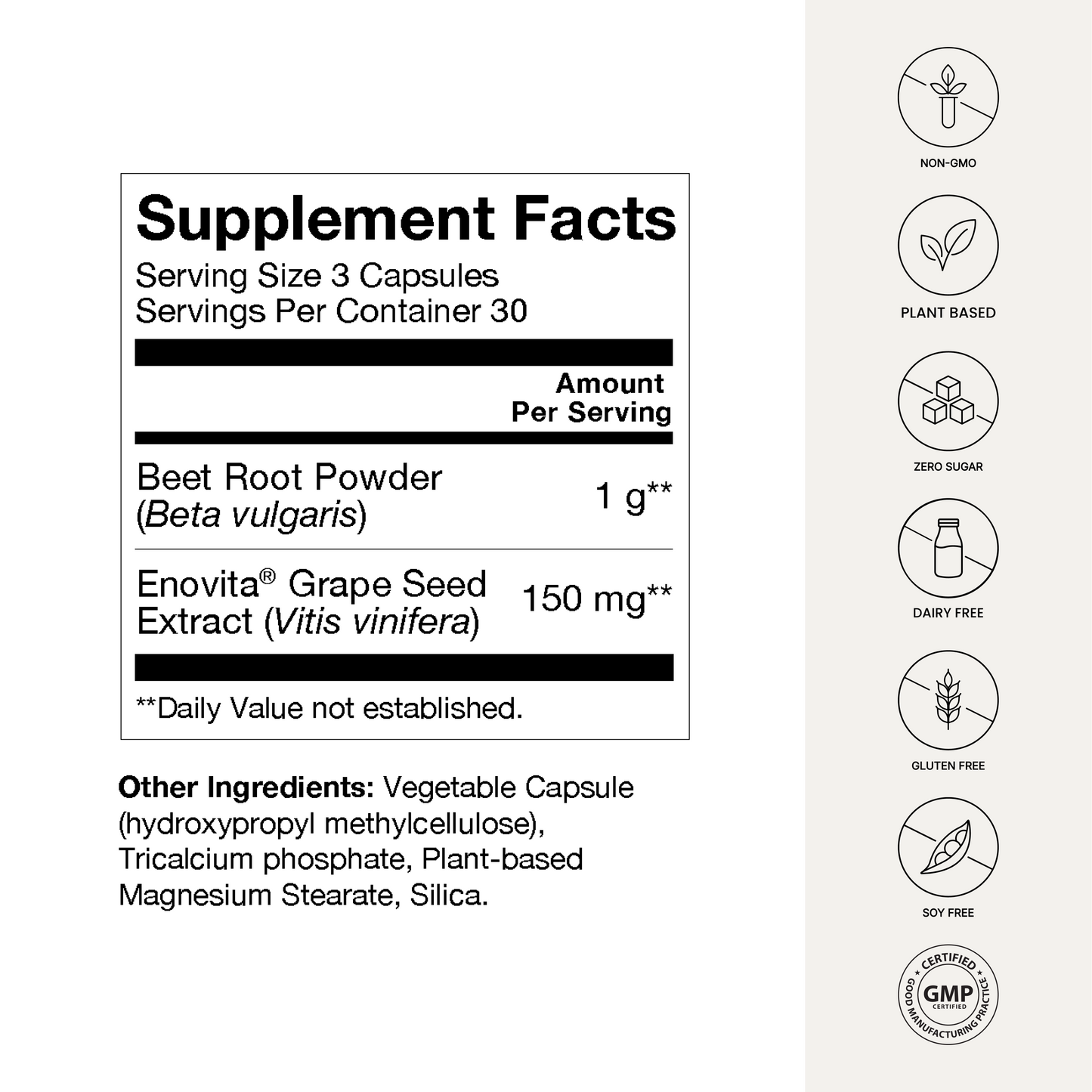 SuperBeets BeetRoot Capsules