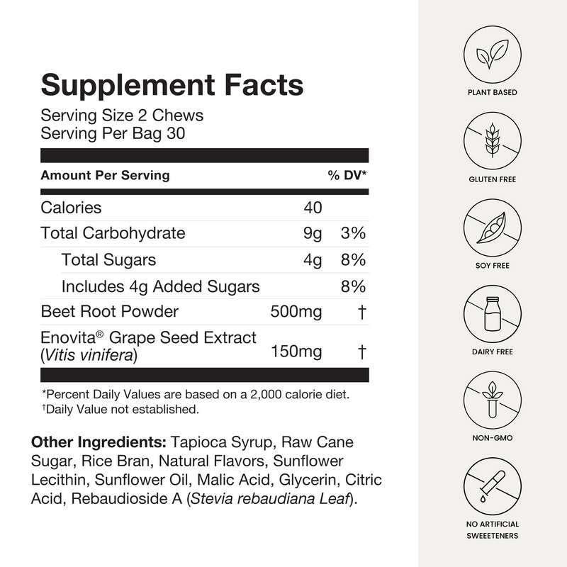 SuperBeets® Heart Chews