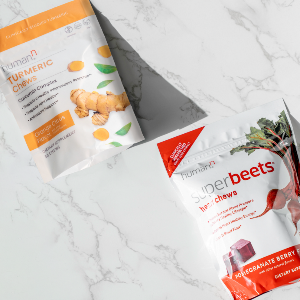 SuperBeets® Best Sellers Bundle Heart Chews & Turmeric humanⁿ