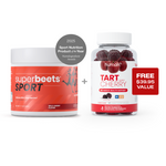 SuperBeets Sport Canister with additional text: '2025 Sports Nutrition Product of the Year NutraIngredients Awards'