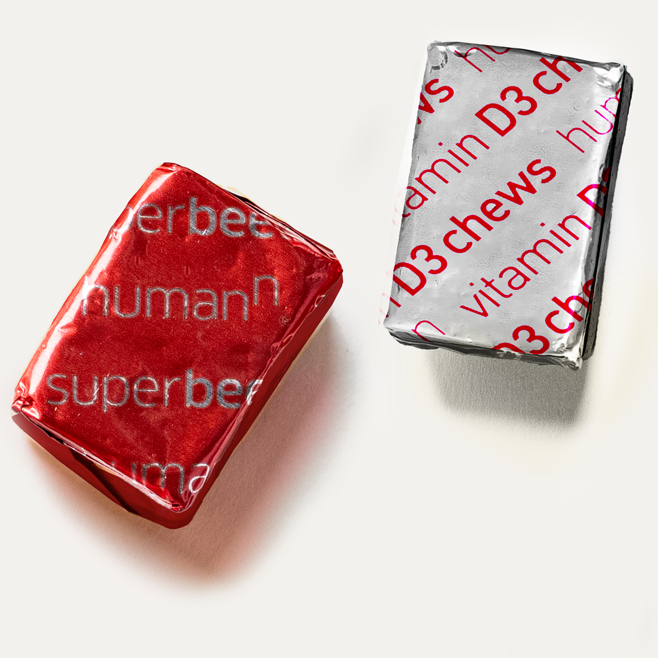 Heart Chews chew and D3 chew