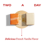 Two chews a day, French Vanilla flavor