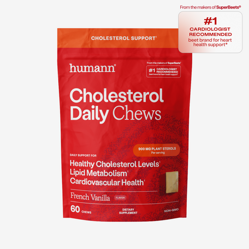 Cholesterol Daily Chews 60-count bag, French Vanilla
