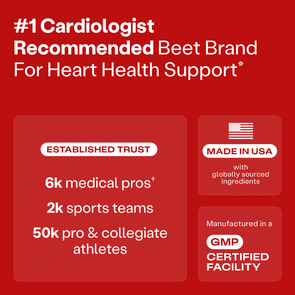 #1 cardiologist recommended, made in USA in a GMP certified facility