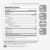 SuperBeets® Energy Plus Powder