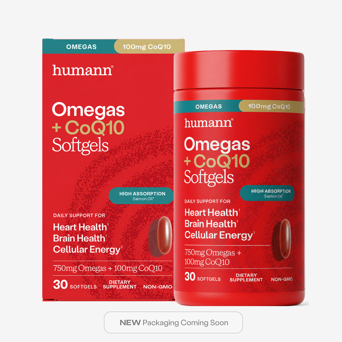 Omegas + CoQ10 Softgels