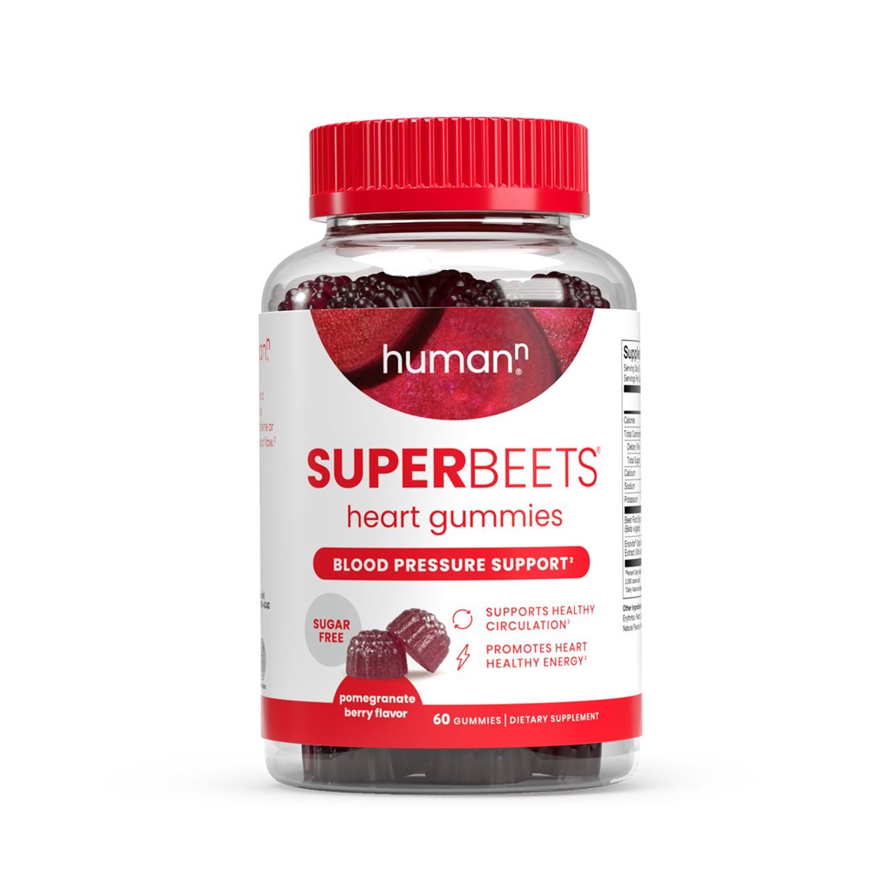 SuperBeets® Heart Gummies Zero Sugar
