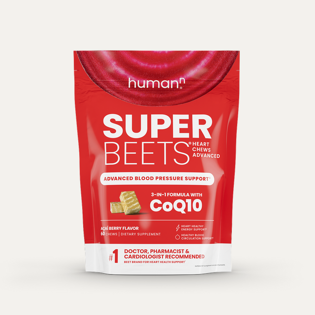 SuperBeets®  Heart Chews + CoQ10