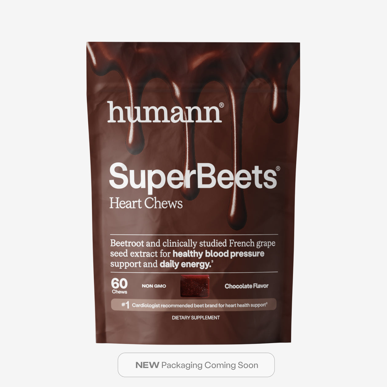 SuperBeets® Heart Chews Chocolate Flavor
