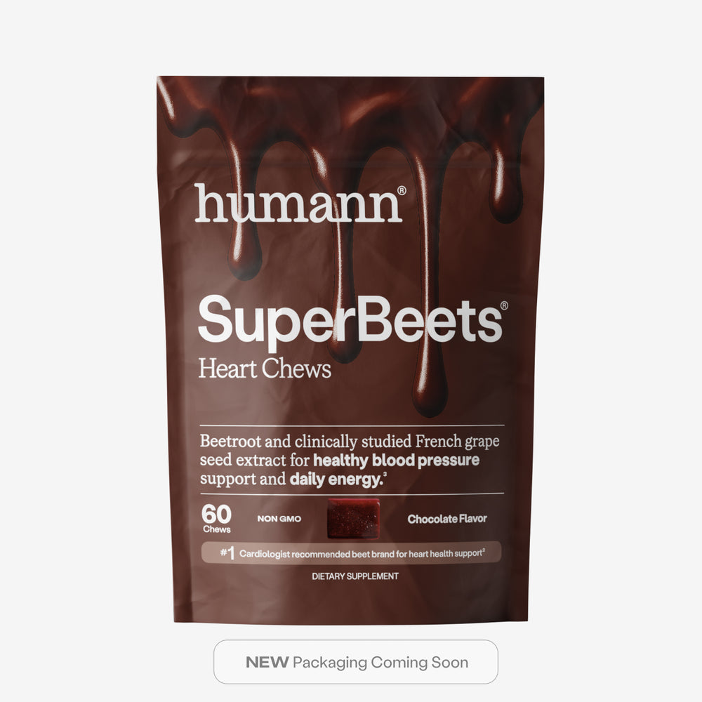 SuperBeets® Heart Chews Chocolate Flavor