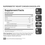 SuperBeets® Heart Chews Chocolate Flavor