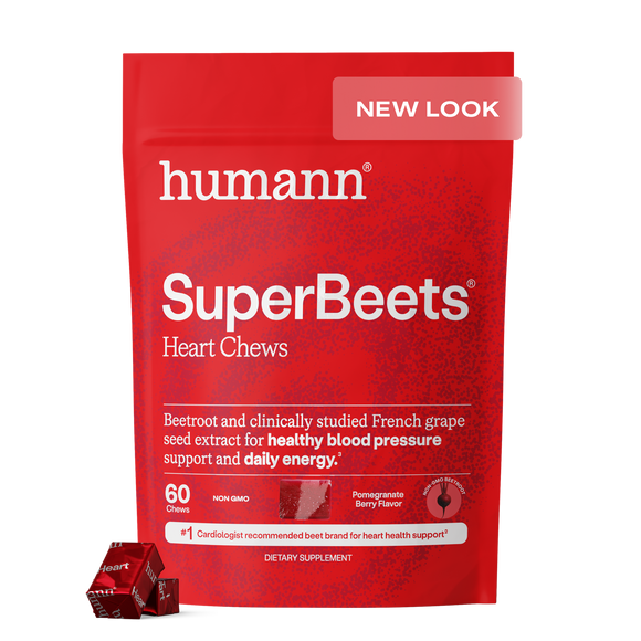 SuperBeets® Heart Chews product packaging image