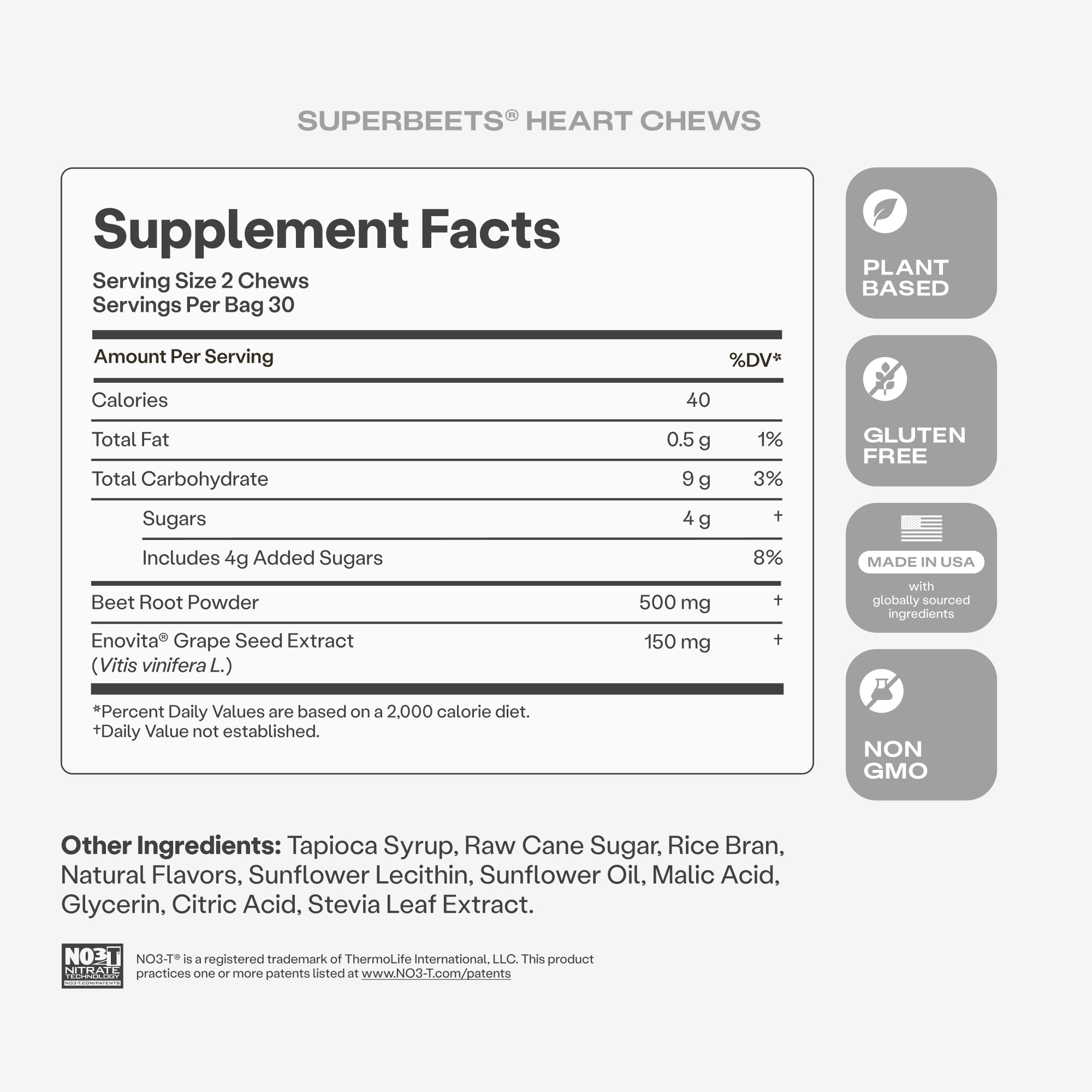 SuperBeets® Heart Chews