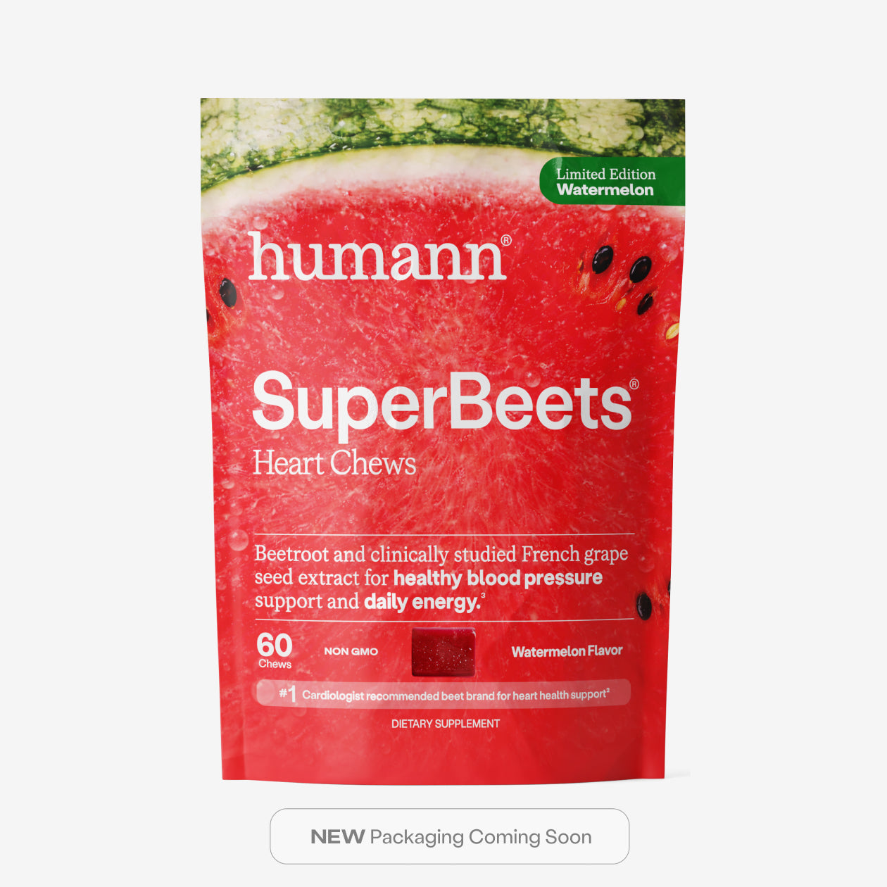 SuperBeets® Watermelon Heart Chews