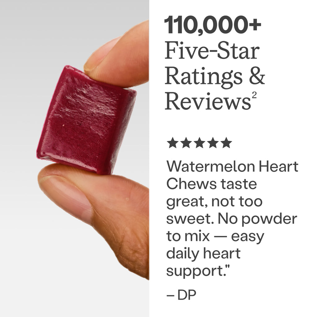 SuperBeets® Watermelon Heart Chews