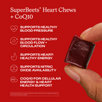 SuperBeets® Heart Chews + CoQ10