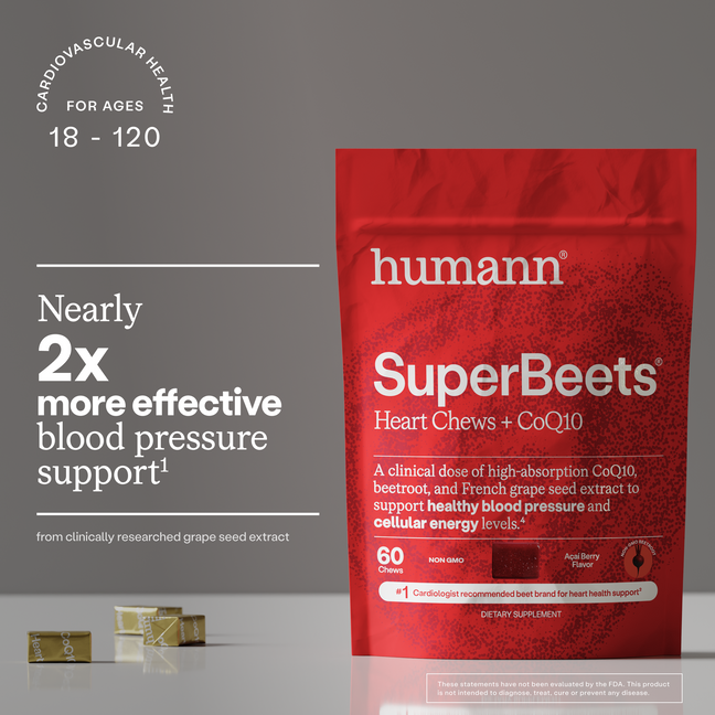 SuperBeets® Heart Chews + CoQ10
