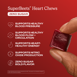 SuperBeets® Heart Chews Zero Sugar