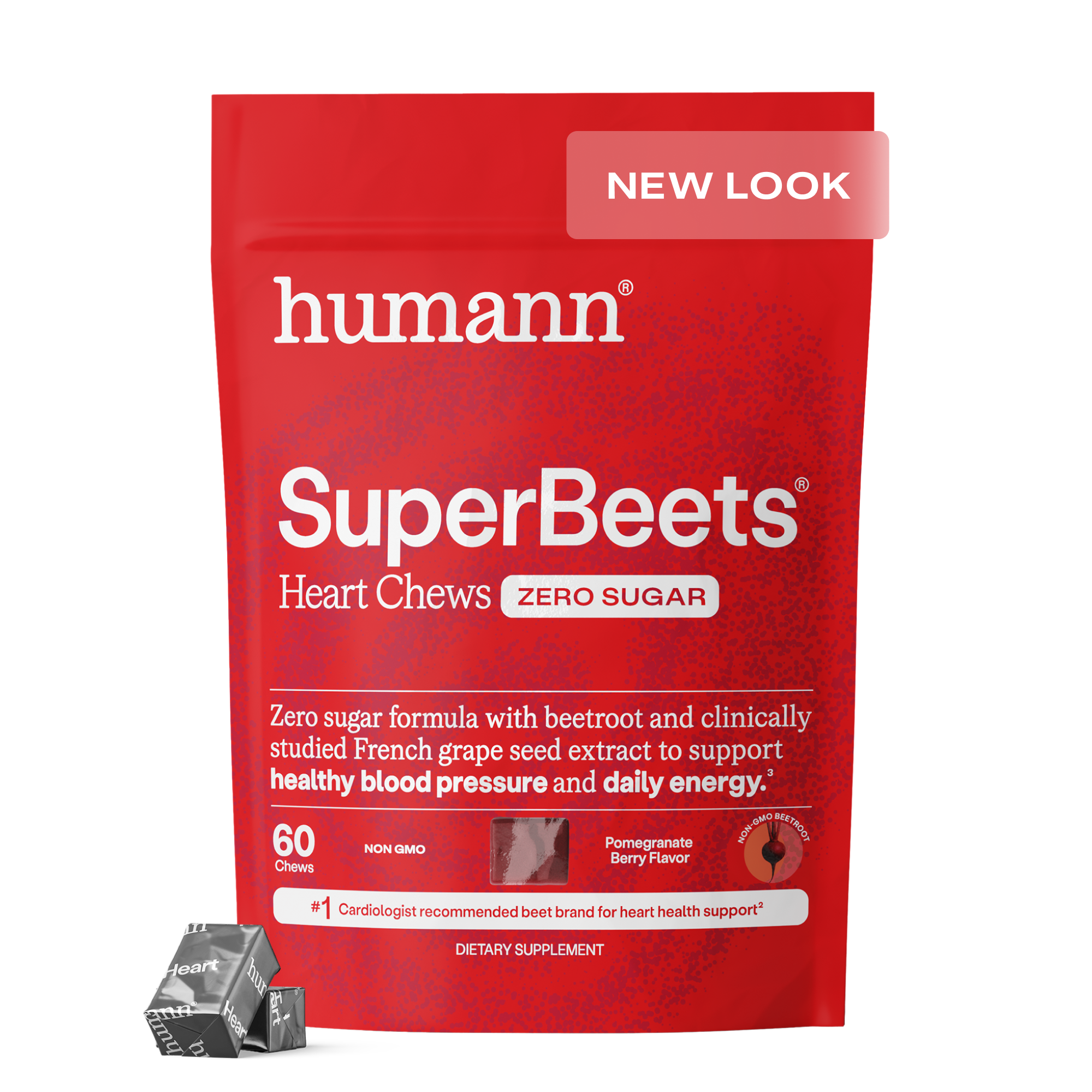 SuperBeets® Heart Chews Zero Sugar