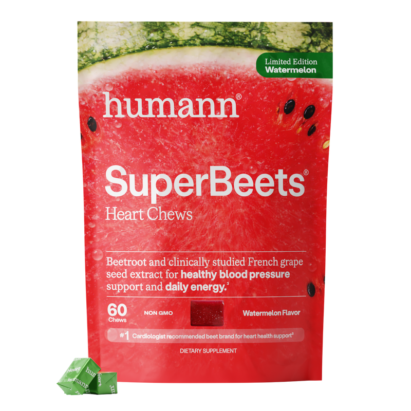 SuperBeets® Watermelon Heart Chews