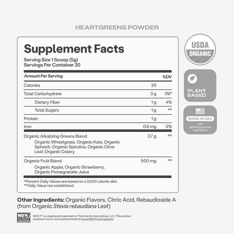 HeartGreens® Superfood Powder
