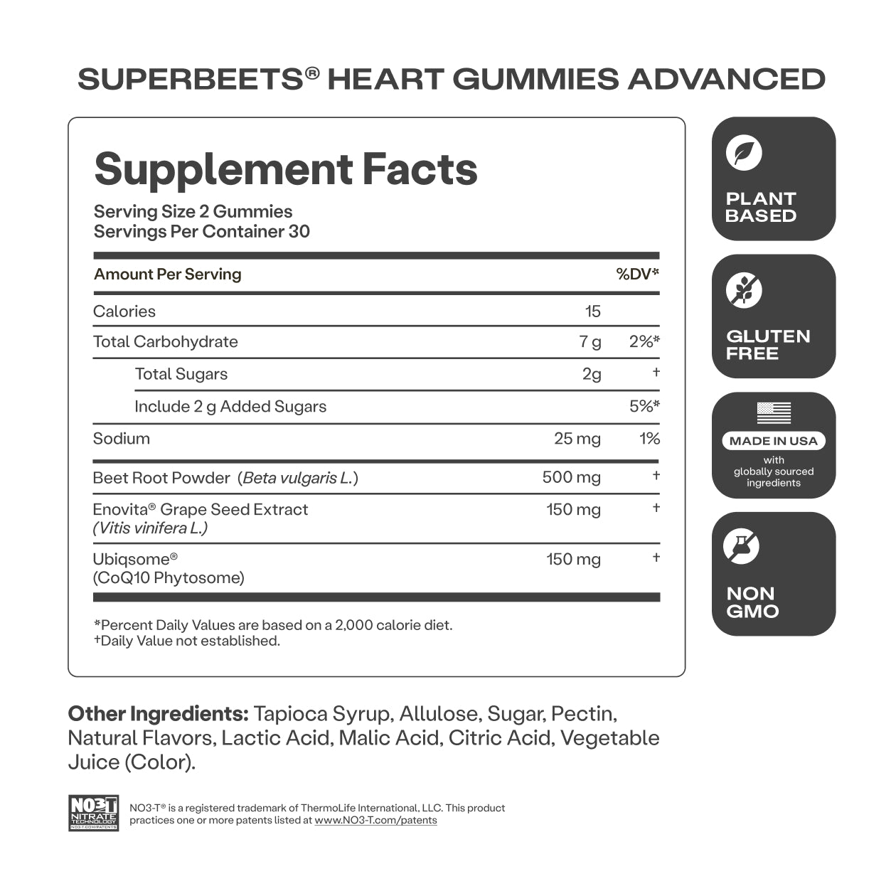 SuperBeets® Heart Gummies Advanced + CoQ10