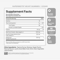 SuperBeets® Heart Gummies + CoQ10