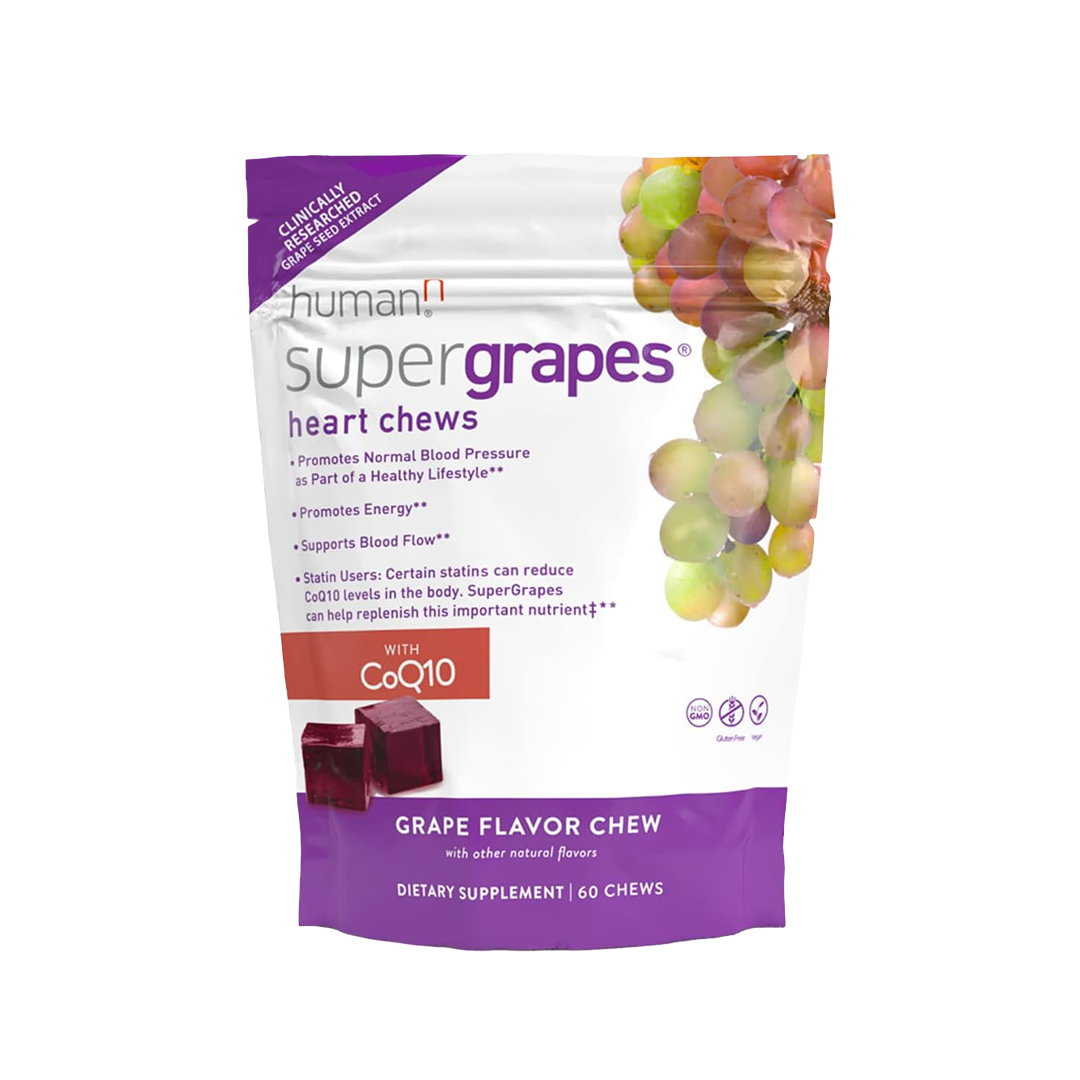 SuperGrapes® Heart Chews + CoQ10