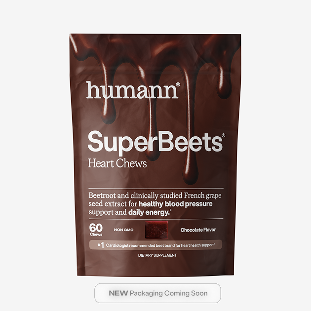 SuperBeets® Heart Chews Chocolate Flavor