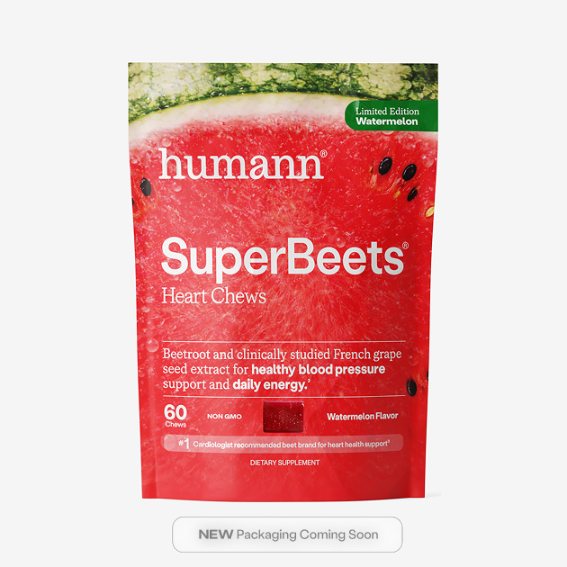 SuperBeets® Watermelon Heart Chews