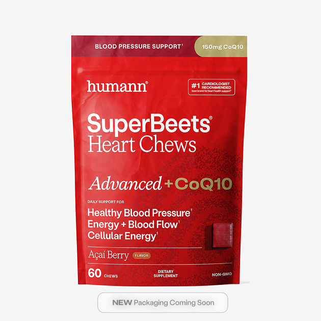 SuperBeets® Heart Chews + CoQ10