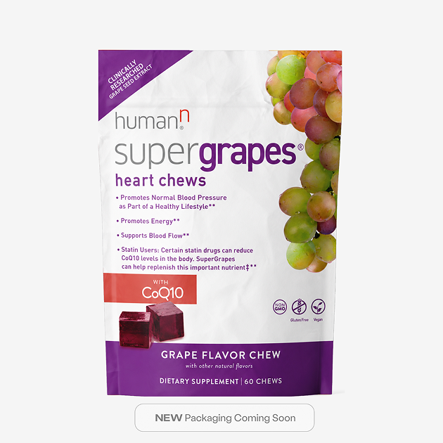 SuperGrapes® Heart Chews + CoQ10