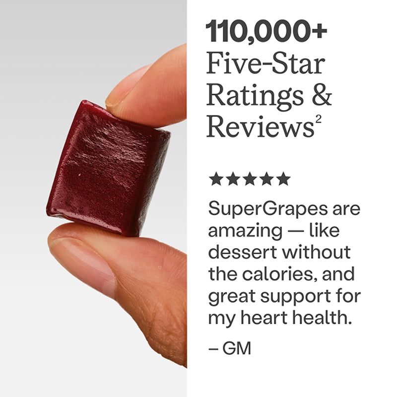 SuperGrapes® Heart Chews + CoQ10