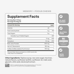 Memory + Focus Chews
