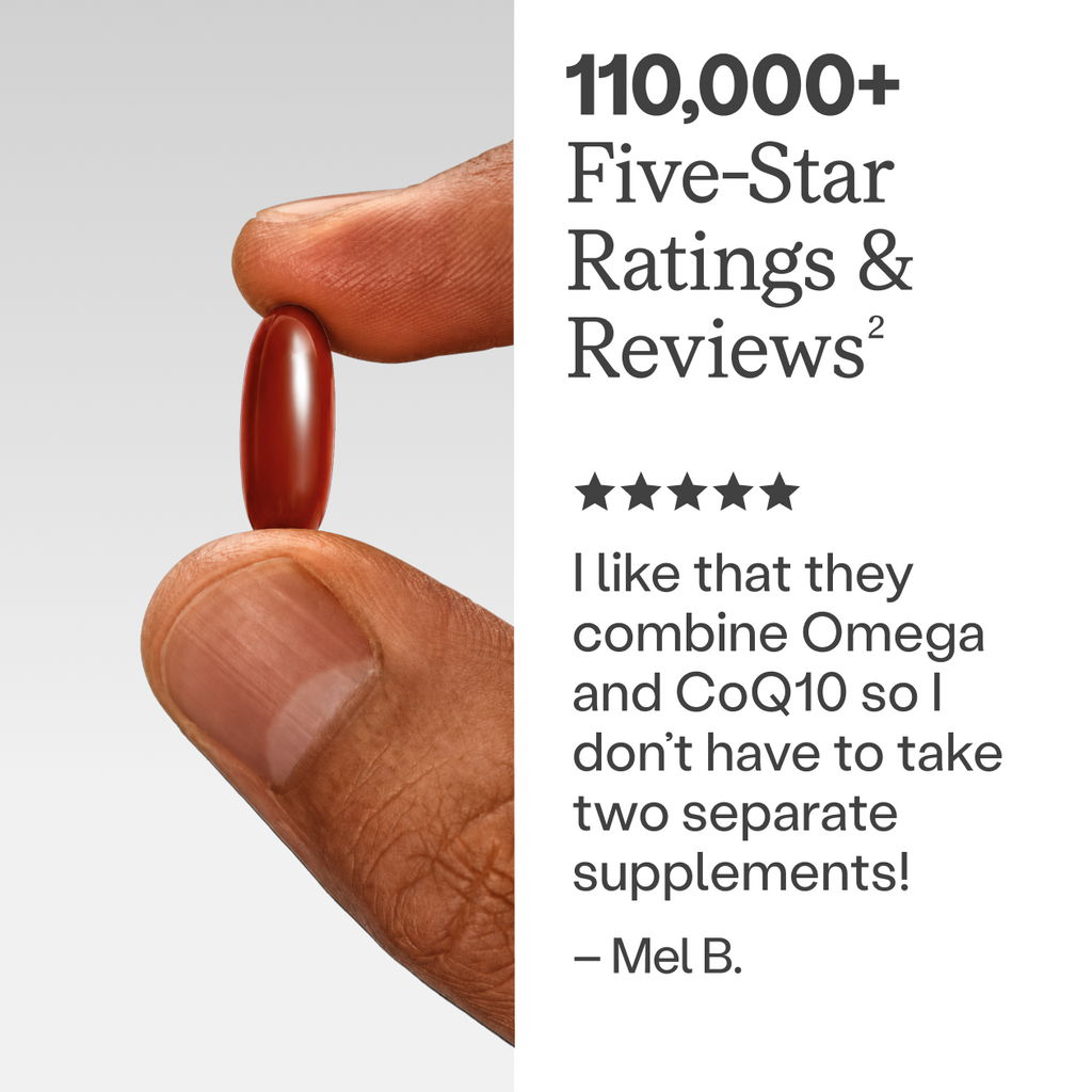 Omegas + CoQ10 Softgels