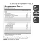 Omegas + CoQ10 Softgels