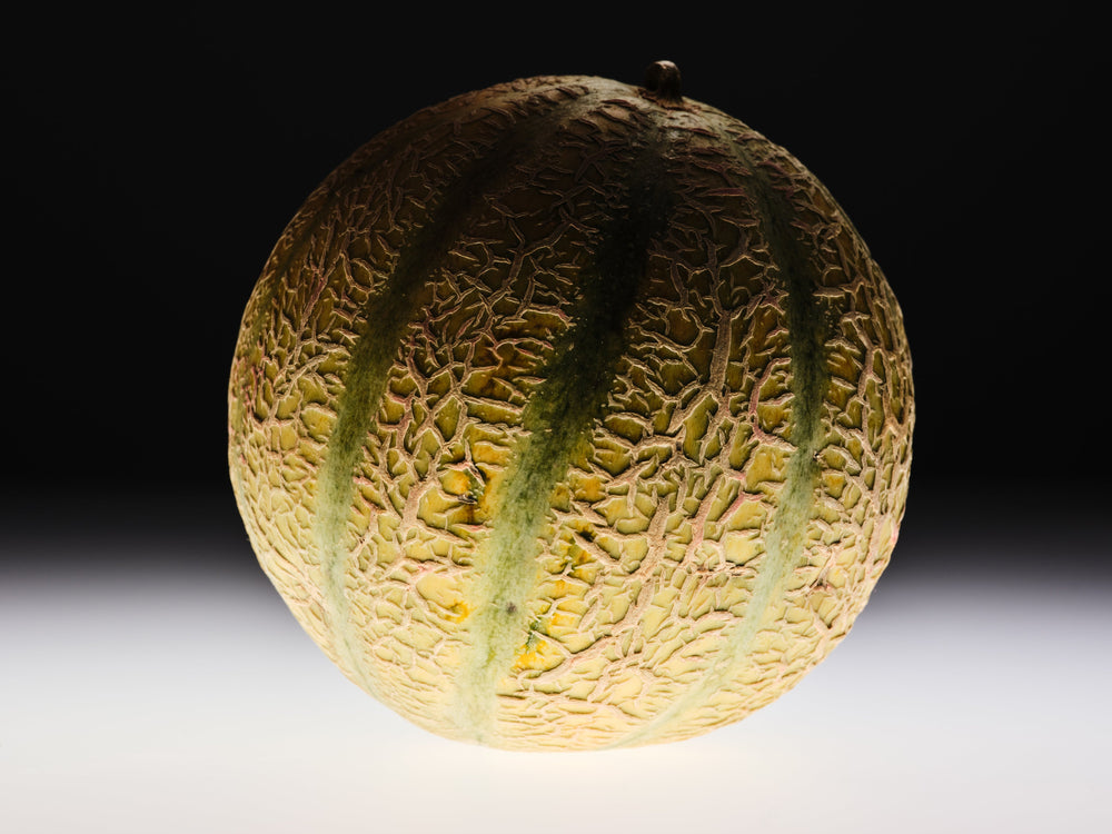 Melon on a gradient background