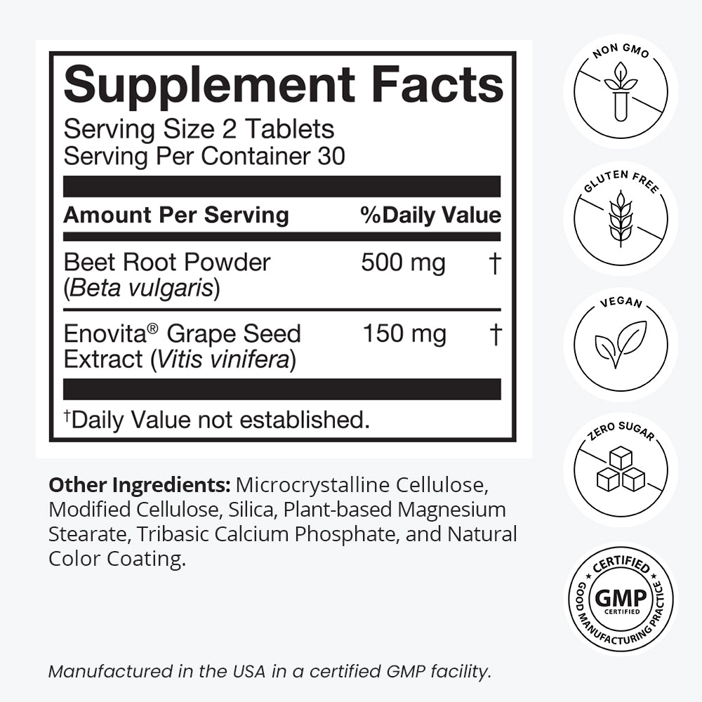 SuperBeets® Heart Tablets