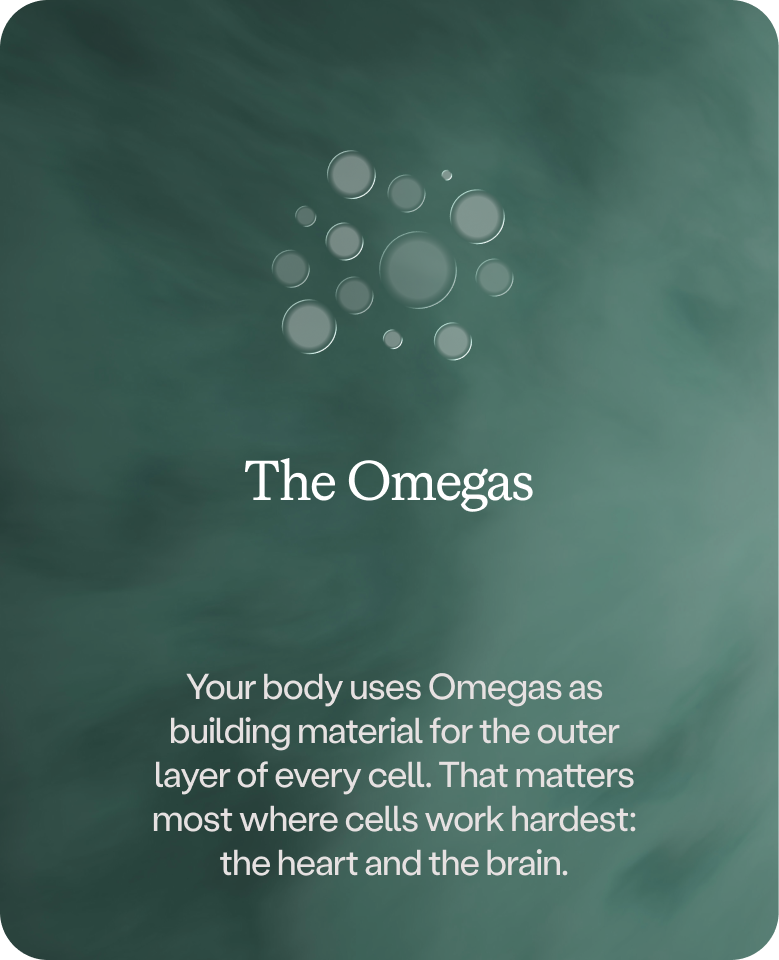 The Omegas: building material for the outer layer of every cell
