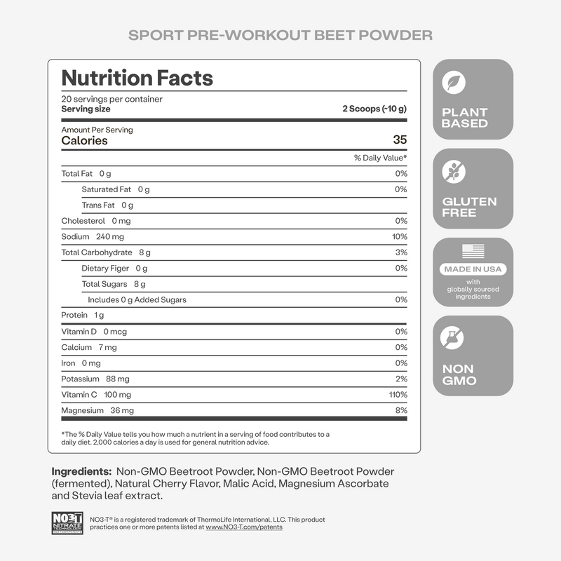 SPORT Pre-Workout Powder