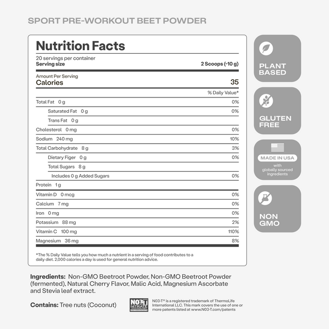 SPORT Pre-Workout Powder