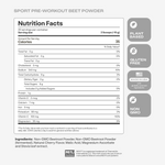 SPORT Pre-Workout Powder