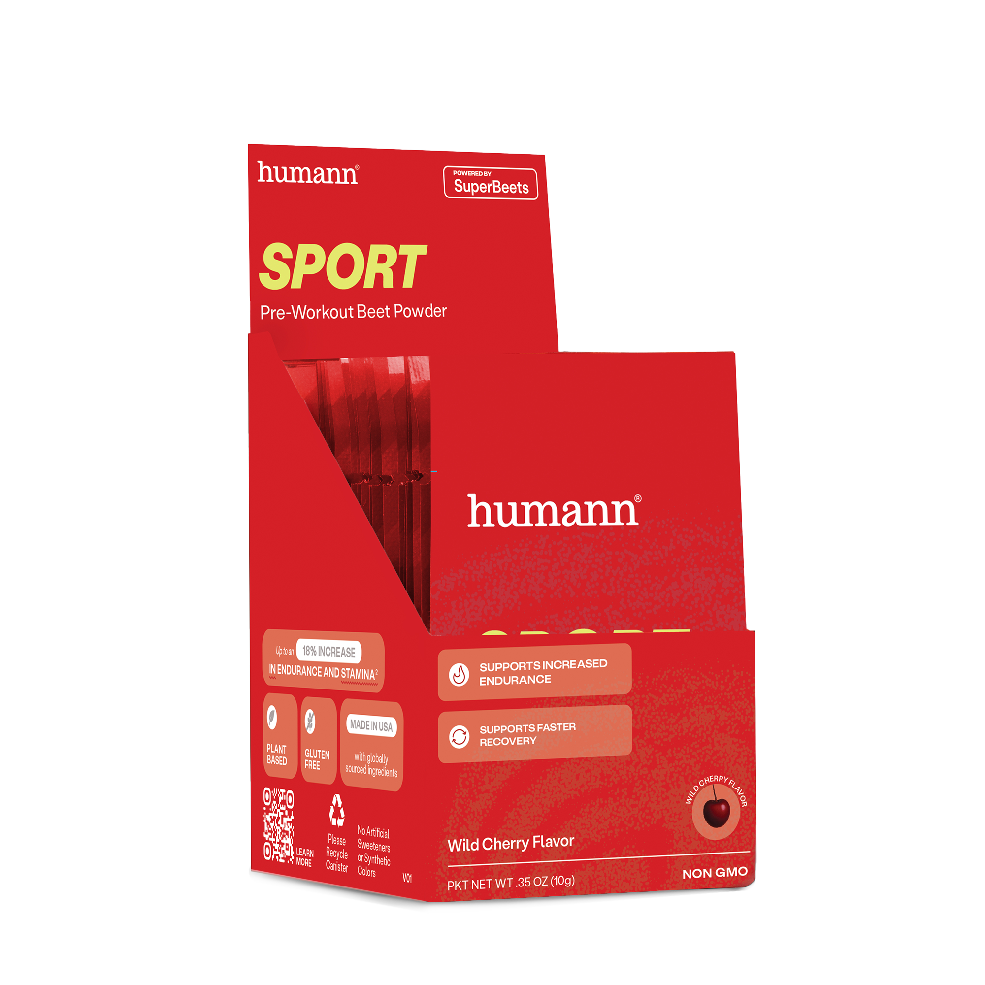 SPORT Pre-Workout Travel Packets