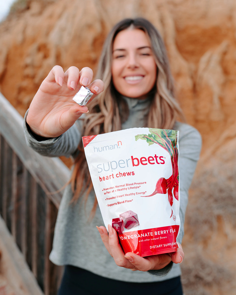 Superbeets® Heart Chews 1 Cardiologist Beet Brand for