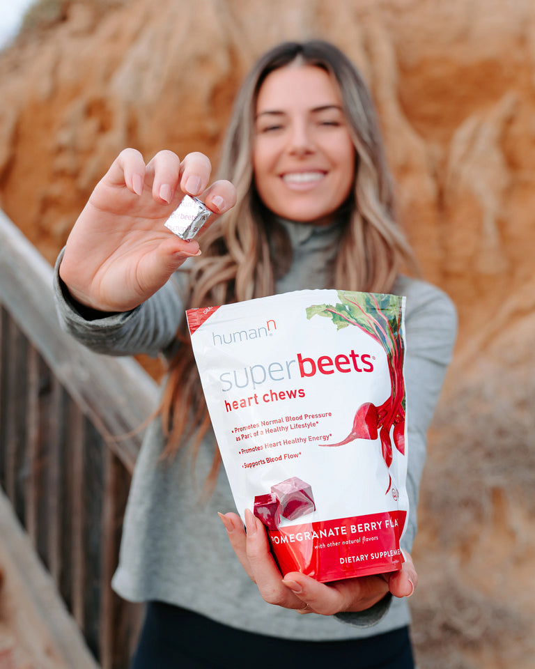 Superbeets Heart Chews HumanN Superbeets heart chews humann